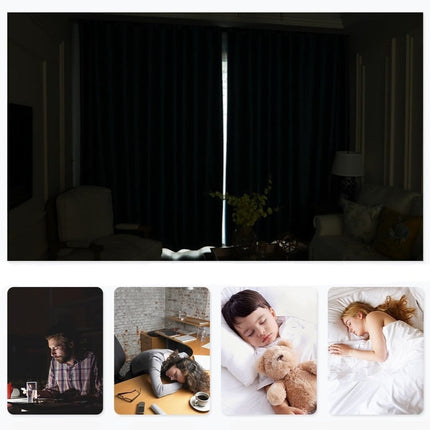 Rosa termisk gardin for mørklegging