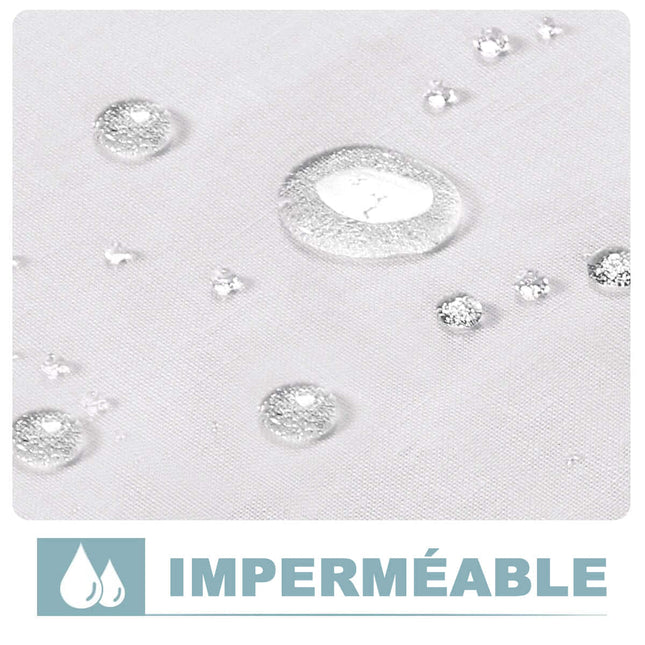 Svart vindtett gardin for pergola