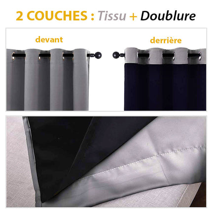 Turkis lydisolerende gardin for støyreduksjon