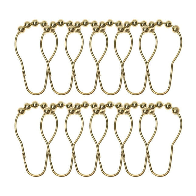 Gardinringer med rullekuler