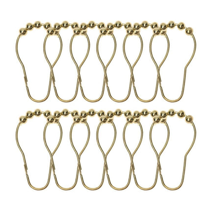 Gardinringer med rullekuler