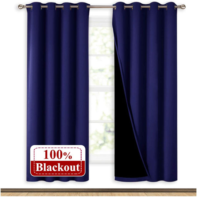 Lilla lystett gardin for mørklegging