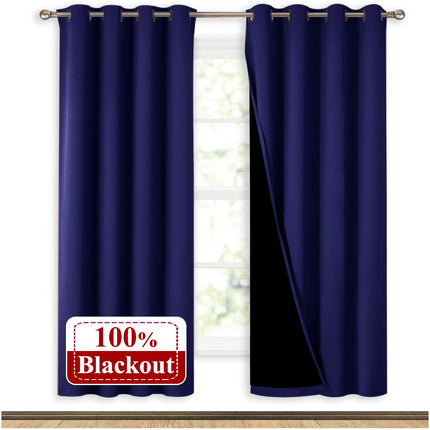 Lilla lystett gardin for mørklegging