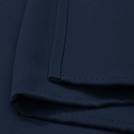 Slitesterk mørkeblå utegardin for uteplass