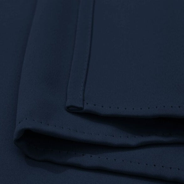 Mørkeblå utendørs gardin for uteplassen