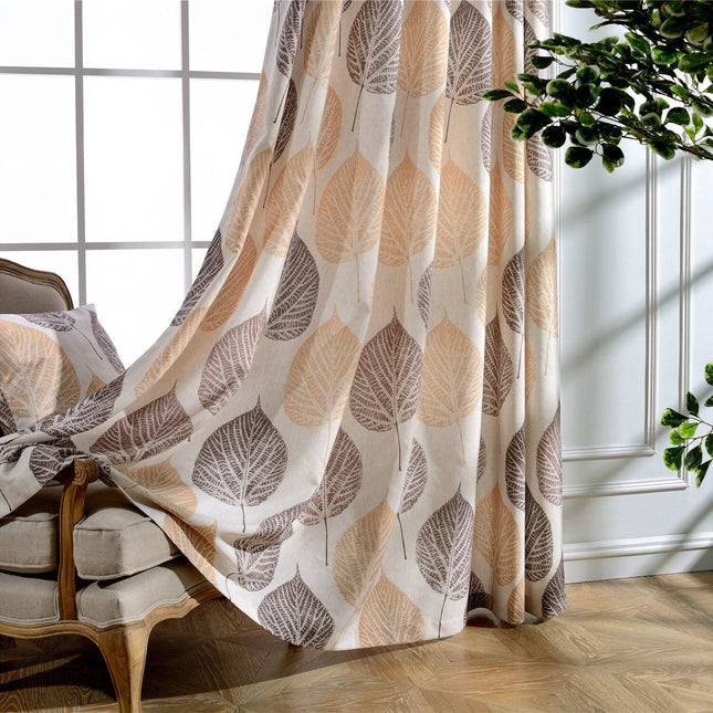 Gardin Trevo med moderne bladmønster