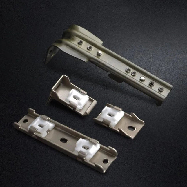 Fleksibel gardinskinne for buede vegger