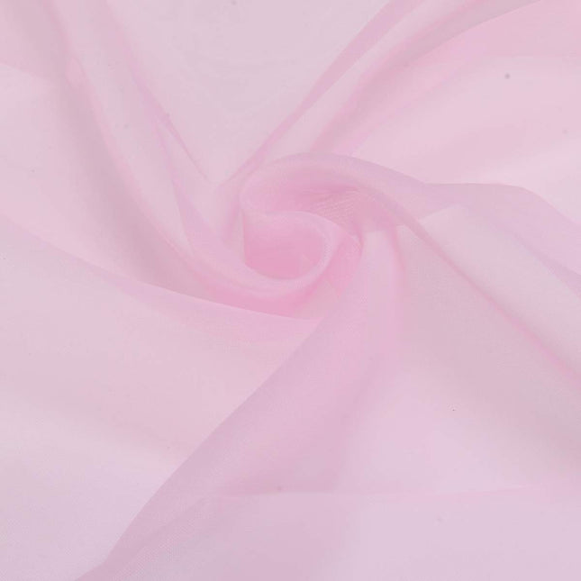 Ensfarget og lett voilegardin