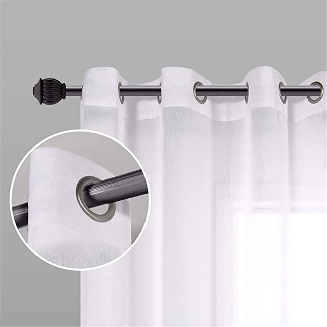 Tynn gardin med gradert fargeeffekt