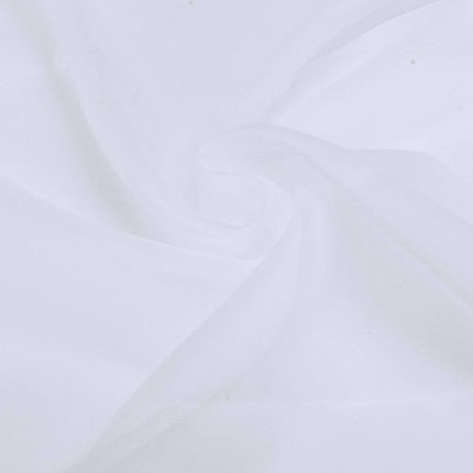 Ensfarget og lett voilegardin