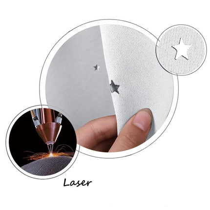 Mørkleggingsgardin med stjerner til barnerom