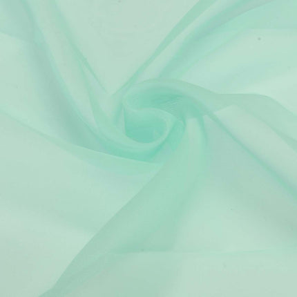 Ensfarget og lett voilegardin