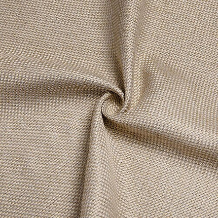 Beige lystett gardin med tekstur