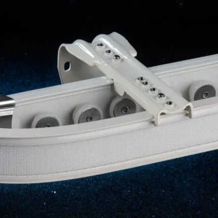 Fleksibel gardinskinne for buede vegger