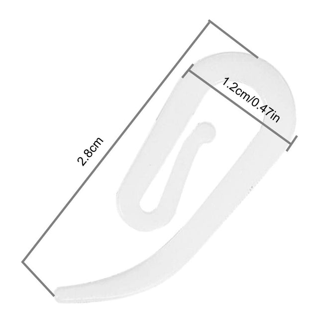 Gardinglidere i plast for gardinskinne