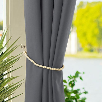 Vannavstøtende utegardin for pergola