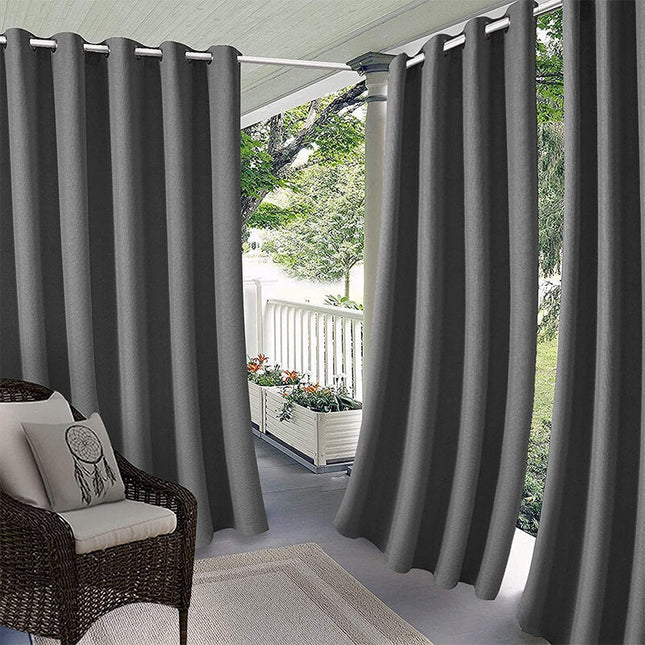 Vanntett utendørs gardin for terrasse