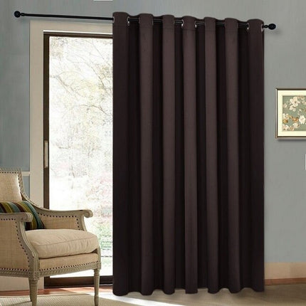 Hvit mørkleggingsgardin for soverom