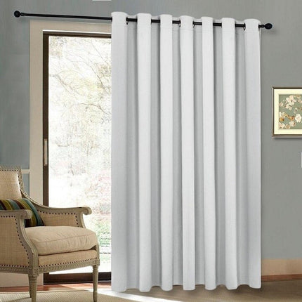 Hvit mørkleggingsgardin for soverom