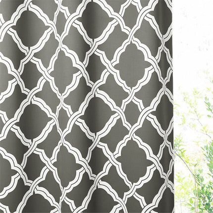 Utendørs gardin med marokkansk mønster