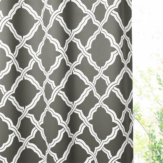 Utendørs gardin med marokkansk mønster