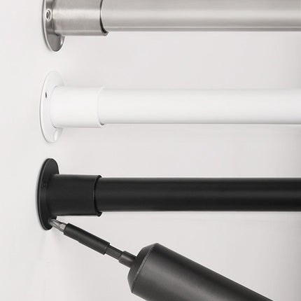 Justerbar gardinstang i stål