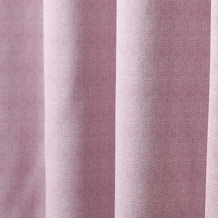 Strukturert lystett gardin med maljer