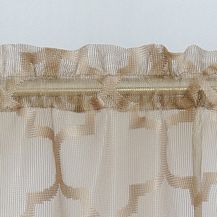 Moderne kjøkkengardin kappe med mønster