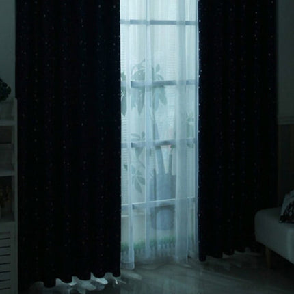 Rosa lystett gardin for barnerom