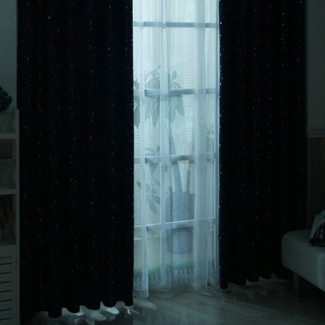 Rosa lystett gardin for barnerom