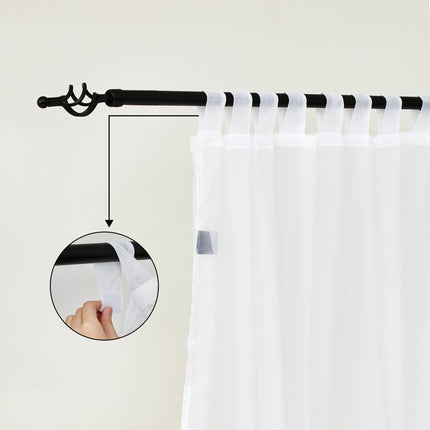 Utendørs gardin med hemper for pergola