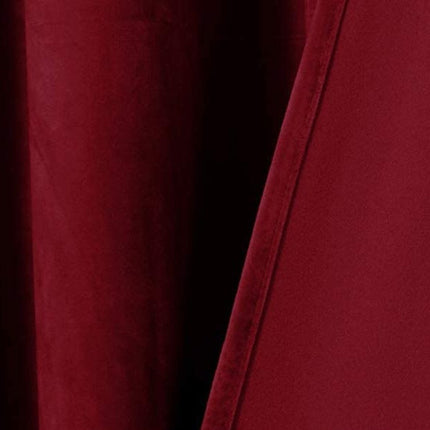 Sennepsgul lystett gardin i velur