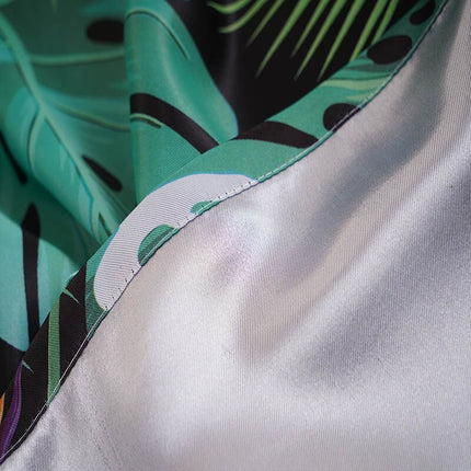 Mørkleggingsgardin med frodig jungelmotiv