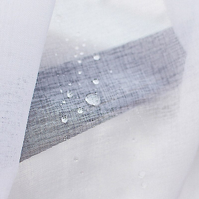 Lett og transparent utegardin