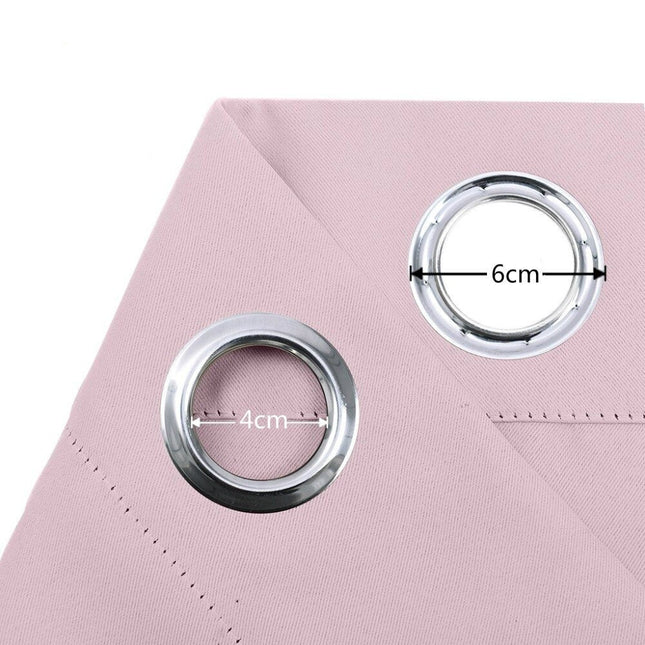 Lystett gardin Bergen med maljer