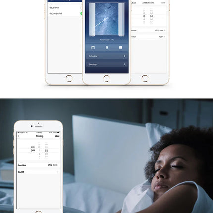 Motorisert gardinskinne for smarte hjem