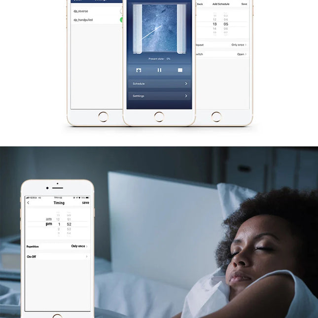 Motorisert gardinskinne for smarte hjem