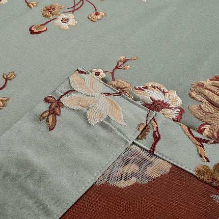 Mørkleggingsgardin Ocreza med vakkert blomstermønster