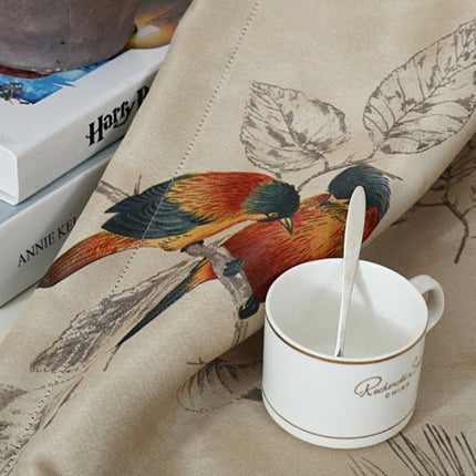 Gardin Meleiro med fugler og blader