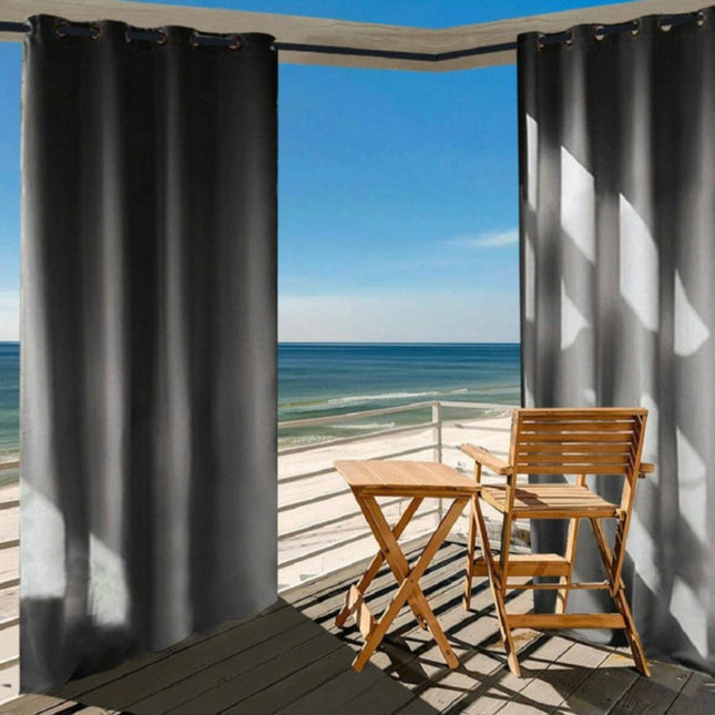 Vannavstøtende utegardin for pergola