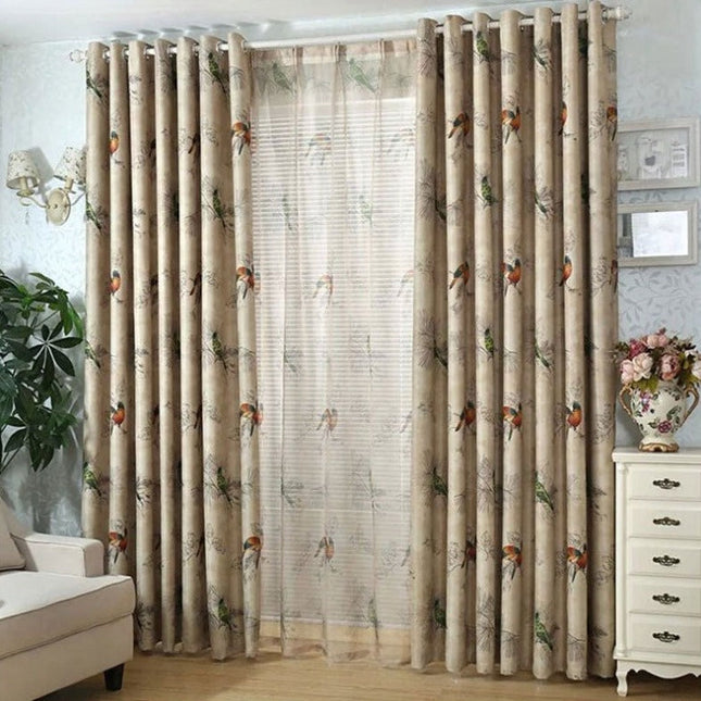 Gardin Meleiro med fugler og blader