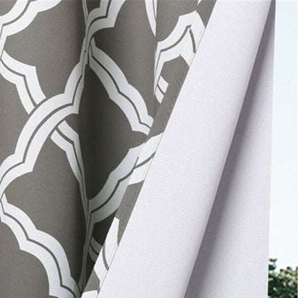 Utendørs gardin med marokkansk mønster