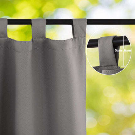 Utegardin med skjulte hemper