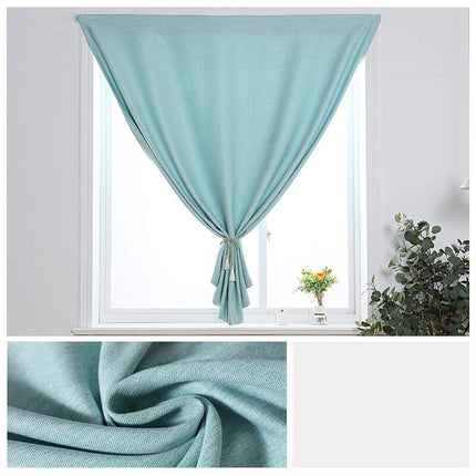 Gardin med borrelås for dørvindu