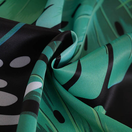 Mørkleggingsgardin med frodig jungelmotiv