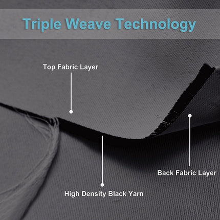 Lystett gardinsett med matchende kappe