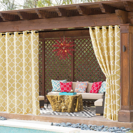 Utegardin Arkana med marokkansk mønster