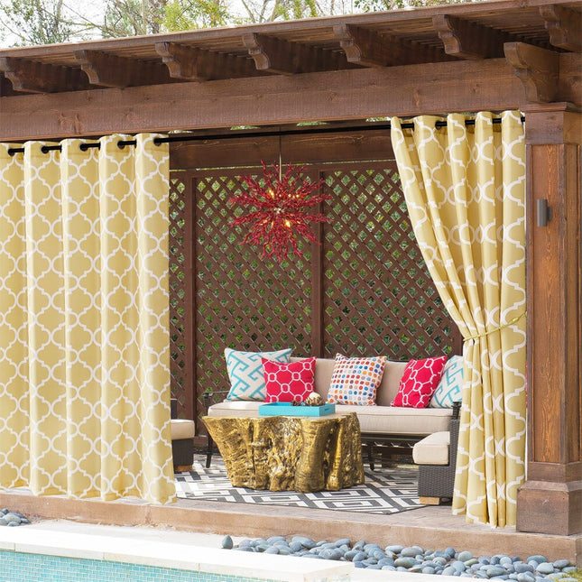 Utegardin Arkana med marokkansk mønster