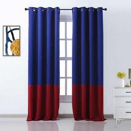 Tofarget mørkleggingsgardin i moderne design