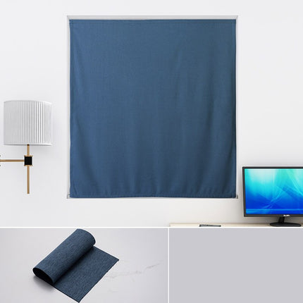 Praktisk blendingsgardin med borrelåsfeste